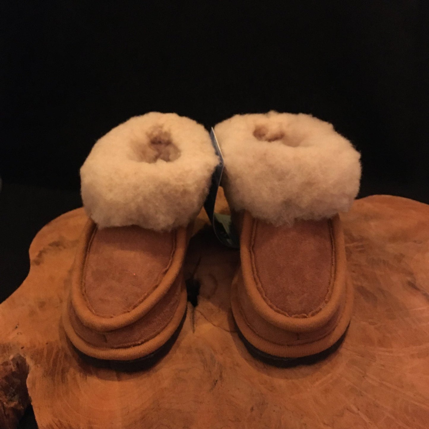Wollen kids pantoffel